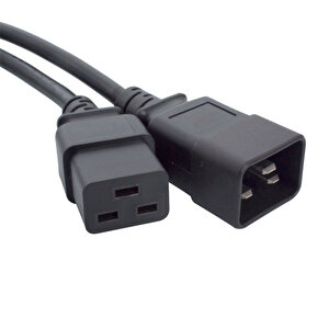 Beek Güç Kablosu, C19  C20, H05vv-f 3*0.75mm2, 3 Metre Beek C19-c20 Power Cable 3m, H05vv-f 3*0.75mm2 Tdrtr