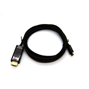 Beek Usb Tip C &lt;-&gt; Hdmi Görüntü Adaptörü, Usb Tip C Erkek &lt;-&gt; Hdmi A Erkek, 4k@60hz, Altın Kaplama, 2 Metre&lt;br&gt;b