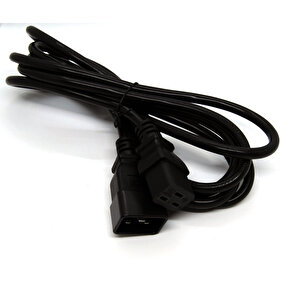 Beek Güç Kablosu Schuko C19  C20, 3 Metre, H05vv-f 3x1.5mm Kare Beek C19-c20 Power Cable 3m, H05vv-f 3*1.5mm2 Tdrtr