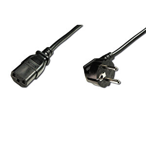 Beek Güç Kablosu, Schuko-c13, 2.5 Metre, H05vv F 3x1.5mm Kare Beek Schukoc13 Power Cable 2.5m, H05vv-f 3*1.5mm2 Tdrtr