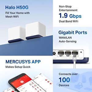 Ac1900 Whole Home Mesh Wi-fi System