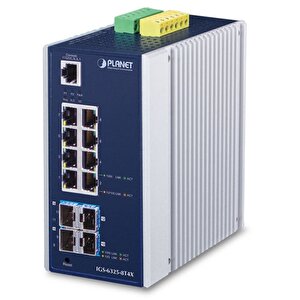 Endüstriyel Yönetilebilir Ethernet Switch (industrial Managed Ethernet Switch) L3 8-port 10/100/1000t 4-port 10g Sfp+ Tdrtr