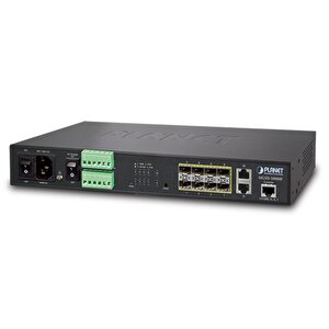 Managed Metro Ethernet Switch
8-port 1000base-sx/lx/bx Sfp/mini-gbic Yuva (port-1 Ile Port-8 Arası), 100base-fx Sfp Uyumlu
2-port 10/100/1000base-t  
1 X Konsol Port
-10~60 Derece C