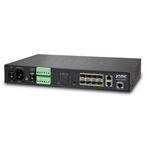 Managed Metro Ethernet Switch 8-port 1000base-sx/lx/bx Sfp/mini-gbic Yuva (port-1 Ile Port-8 Arası), 100base-fx Sfp Uyumlu 2-port