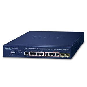 Yönetilebilir Switch (managed Switch) 6-port 10/100/1000t Ieee 802.3at/af Poe+ Injector  (port 1 Ile 6 Arası) (port Başına 30.8 Wa