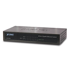 Yönetilemeyen Switch (unmanaged Switch) 8-port 10/100/1000base-t Harici Güç Adaptörü Tdrtr