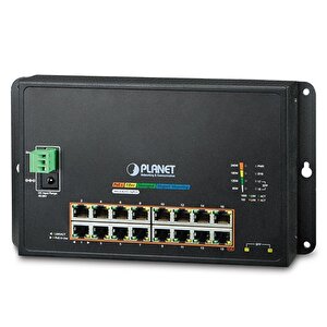 Endüstriyel Duvar Tip L2 Yönetilebilir Switch (industrial 16-port 10/100/1000t 802.3at Poe + 2-port 100/1000x Sfp Wall-mounted Man
