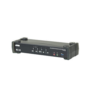 4-port Usb 3.0 4k Displayport Mst Kvmp™(keyboard/video Monitor/mouse) Periferi (çevre Cihazlarla (usb) Bağlantı Kurabilir) Switch,