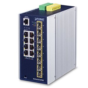 Endüstriyel Tip Yönetilebilir Ethernet Switch (industrial Managed Ethernet Switch) L3 8-port 10/100/1000t 8-port 100/1000x Sfp Yuv