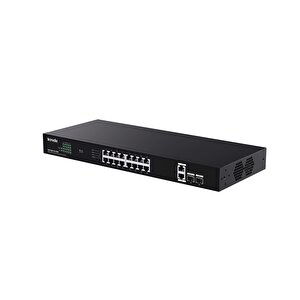 Teg1120p-16-250w 18ge+2sfp Ethernet Switch 16-port Poe Tdrtr