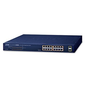 Yönetilemeyen Masaüstü Tip Switch (unmanaged Desktop Switch) 16-port 10/100/1000t Ieee 802.3at/af Poe+ Injector (port Başına 30.8