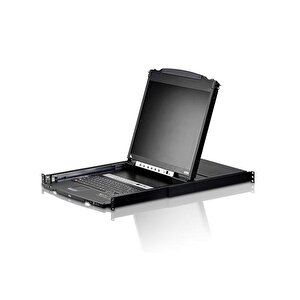 Çift Sürgülü Kasaya Sahip, 19 Lcd Ekran, Touchpad’i Ve Türkçe Klavye Si Bulunan 8 Port Ps/2-usb Kvmp™  (periferi/ Çevre Cihazlarla