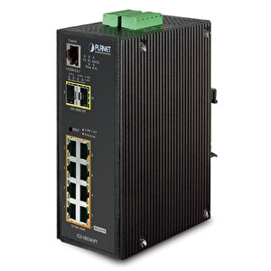 Endüstriyel Tip Yönetilebilir Ethernet Switch (industrial Managed Ethernet Switch) 8-port 10/100/1000base-tx 802.3at/af Poe+ Injec