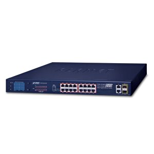 Yönetilemeyen Switch (unmanaged Switch) 12-port 10/100tx 802.3af/at Poe+ Injector (port-5 Ile Port-16 Arası) (port Başına 32 Watt)