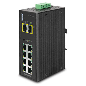 Endüstriyel Tip Yönetilebilir Switch (industrial Managed Switch) 8-port 10/100/1000base-t&lt;br&gt;  2 X 1000base-sx/lx/bx Sfp/min
