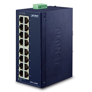 Endüstriyel 16-port 10/100tx Fast Ethernet Switch (-40~75 Derece C) Industrial 16-port 10/100tx Fast Ethernet Switch (-40~75 Degre