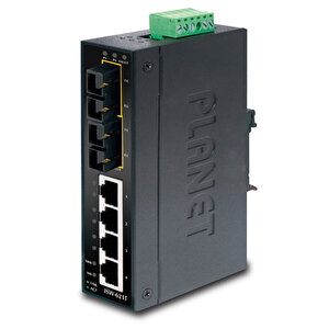 Endüstriyel Tip Yönetilemeyen Ethernet Switch (industrial Unmanaged Ethernet Switch) 4-port 10/100base-tx  2-port 100base-fx Multi
