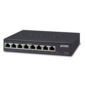 Yönetilemeyen Switch (unmanaged Switch) 8-port 10/100/1000base-t Dahili Güç Adaptörü Tdrtr