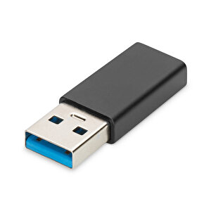 Digitus Usb Tip C™ Adaptörü, Usb Tip A Erkek &lt;-&gt; Usb Tip C Dişi, 3a, 5gb (super Speed), Usb 3.0, Siyah Renk&lt;br&gt;digitus