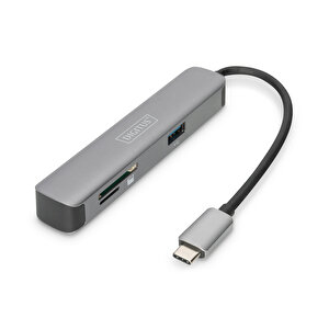 Digitus Usb Tip C Docking Station, 5 Port  (usb-c™ Dock, 5 Port) 1 X Hdmi Port (uhd Çözünürlük, 4k/30 Hz)  1 X Usb-c™ Port (notebo