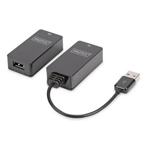 Digitus Usb 1.1 Mesafe Uzatma Cihazı, Cat 6/6a/7 Awg23 S/ftp Ya Da F/ftp Kablo Kullanıldığında Maksimum Mesafe 45 Metre Tdrtr