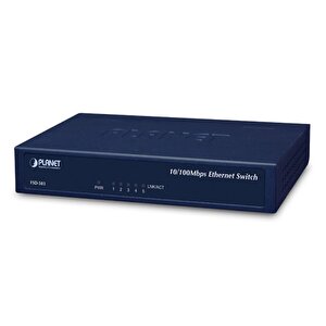 5-port 10/100mbps Yönetilemeyen Fast Ethernet Switch (metal Şasi) 5-port 10/100mbps Unmanaged Fast Ethernet Switch (metal Case) Td