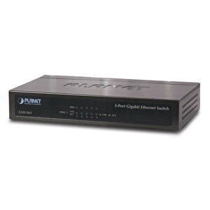 Yönetilemeyen Switch (unmanaged Switch) 5-port 10/100/1000base-t Tdrtr