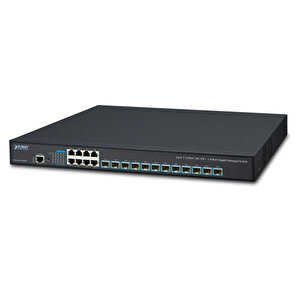 Layer 3 Yönetilebilir Switch (layer 3 Managed Switch) 12 X 10gbase-sr/lr Sfp+ Yuva (1000base-sx/lx/bx Sfp Uyumlu) 8 X 10/100/1000t