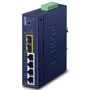 Endüstriyel Tip Yönetilebilir Ethernet Switch (industrial Managed Ethernet Switch) L2/l4 4-port 10/100/1000t 2-port 100/1000x Sfp&