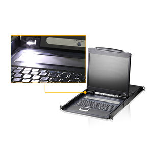 19” Lcd Kvm Switch, Türkçe Klavyeli Tdrtr