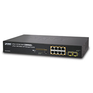 Yönetilebilir Gigabit Poe  Switch (gigabit Poe Managed Switch) 8-port 10/100/1000t Ieee 802.3at/af Poe+ Injector (port-1 Ile Port-