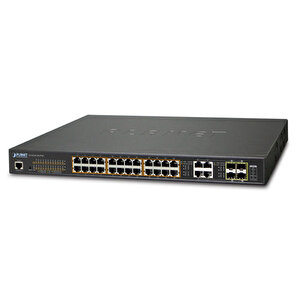Yönetilebilir Gigabit Poe Switch (gigabit Poe Managed Switch) 24 X 10/100/1000base-t Ieee 802.3 At/af/bt Ultra Poe Injector (port