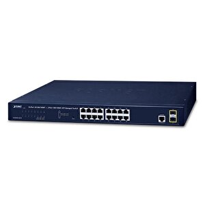 Yönetilebilir Gigabit Switch (managed Gigabit Switch)&lt;br&gt;16-port 10/100/1000base-t&lt;br&gt;2 X 100/1000base-x Mini-gbic/sfp