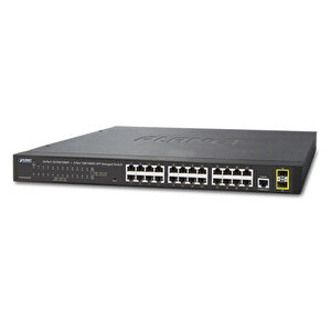 Yönetilebilir Gigabit Switch (managed Gigabit Switch)&lt;br&gt;24-port 10/100/1000base-t&lt;br&gt;2 X 100/1000base-x Mini-gbic/sfp