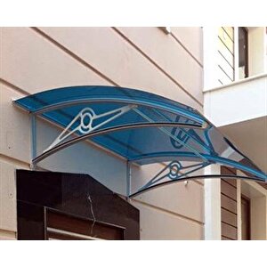 Tf Prolüx Seri 15.15 Alüminyum Ayaklı Sundurma 150 X 150 Mavi 3 Mm Solid Levha