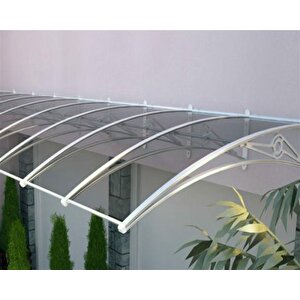 Tf Prolüx Seri 15.15 Alüminyum Ayaklı Sundurma 150 X 150 Gri 3 Mm Solid Levha