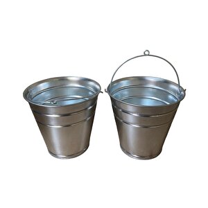 2'li Metal Galvaniz Su Kum Ve Temizlik Kovası No 30