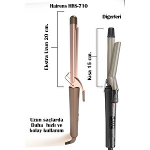 Hrs-710 Seramik Uzun Saç Maşası 19 Mm.