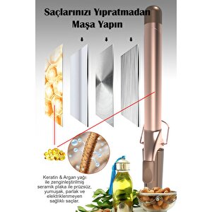 Hrs-710 Seramik Uzun Saç Maşası 19 Mm.