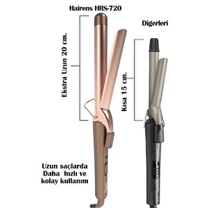 Hrs-720 Seramik Uzun Saç Maşası 25 Mm.