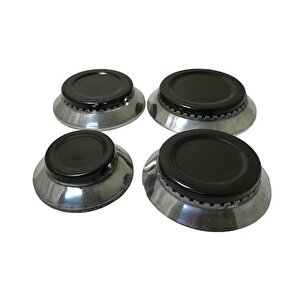 Ocak 4 Tırnaklı Bek Takımı Ve 4 Bek Kapağı Takımı 8 Parça Set Tırnaklı Bek