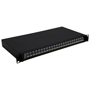 032162 24 Port Dublex Lc Fi̇ber Opti̇k Patch Panel (24 Adet Lc Dublex Coupler-ek Kaseti̇)