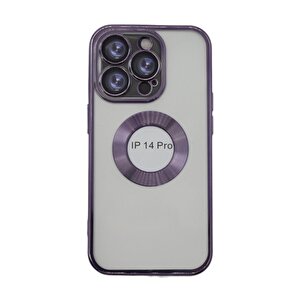 Relax Team Iphone 14 Pro Si̇li̇kon Kilif Deri̇n Mor