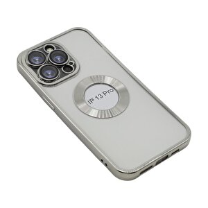 Relax Team Iphone 13 Pro Si̇li̇kon Kilif Silver