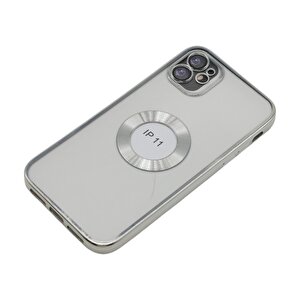 Relax Team Iphone 11 Si̇li̇kon Kilif Silver