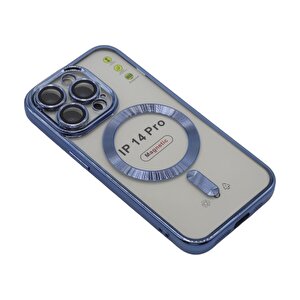 Iphone 14 Pro Magsafe Si̇li̇kon Kilifi Sierra Blue