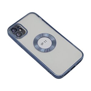 Relax Team Iphone 11 Si̇li̇kon Kilif Açik Mavi̇
