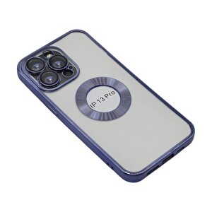 Relax Team Iphone 13 Pro Si̇li̇kon Kilif Koyu Mavi̇