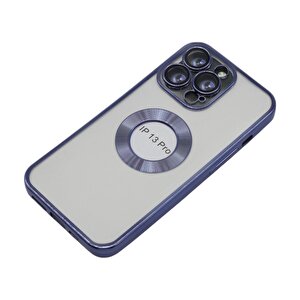 Relax Team Iphone 13 Pro Si̇li̇kon Kilif Koyu Mavi̇