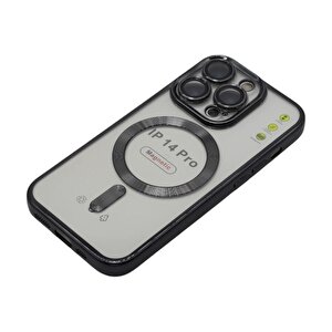 Iphone 14 Pro Magsafe Si̇li̇kon Kilif Black